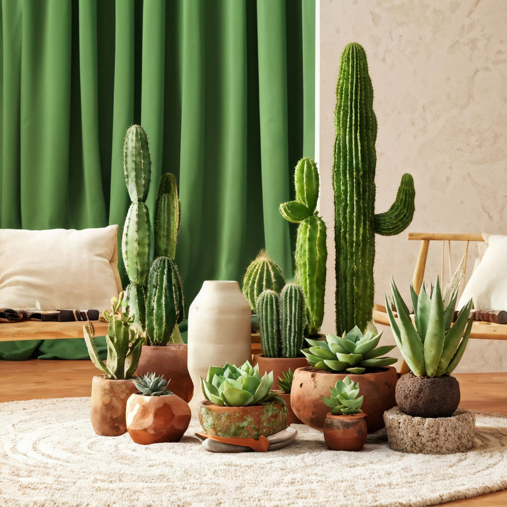 The Beauty of Cacti and Succulents in Interior Decor