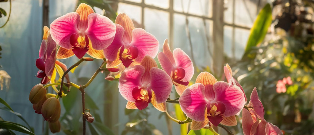 2. What kind of light do orchids need?