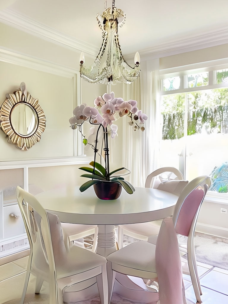 orchid Arrangements for Your Dining Room