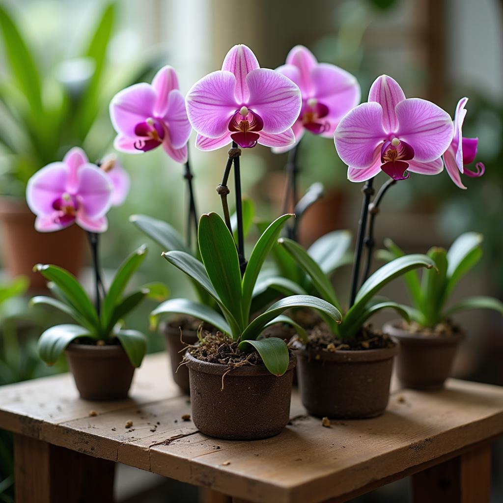 Soil for Potting Orchids