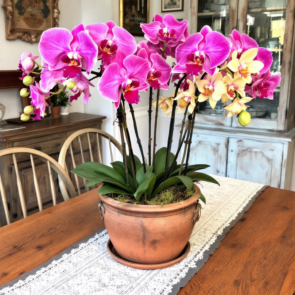 orchid arrangement 