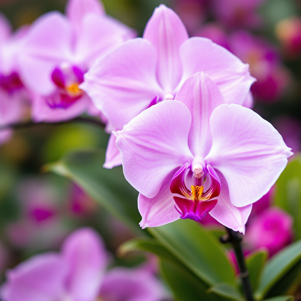 What months do orchids bloom in Florida?