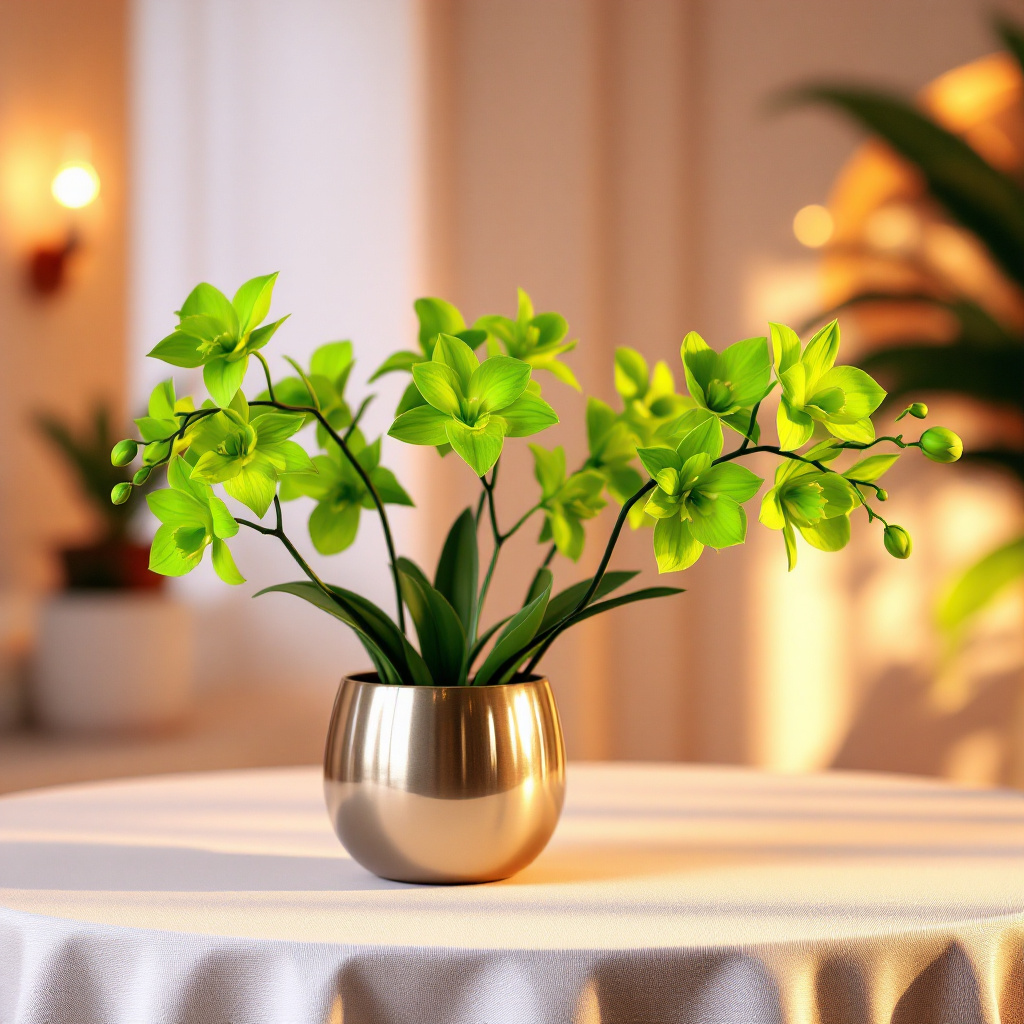 Green Orchids: