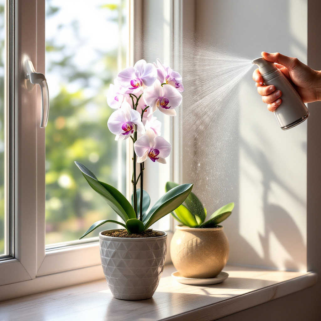 Misting Your Orchid Properly