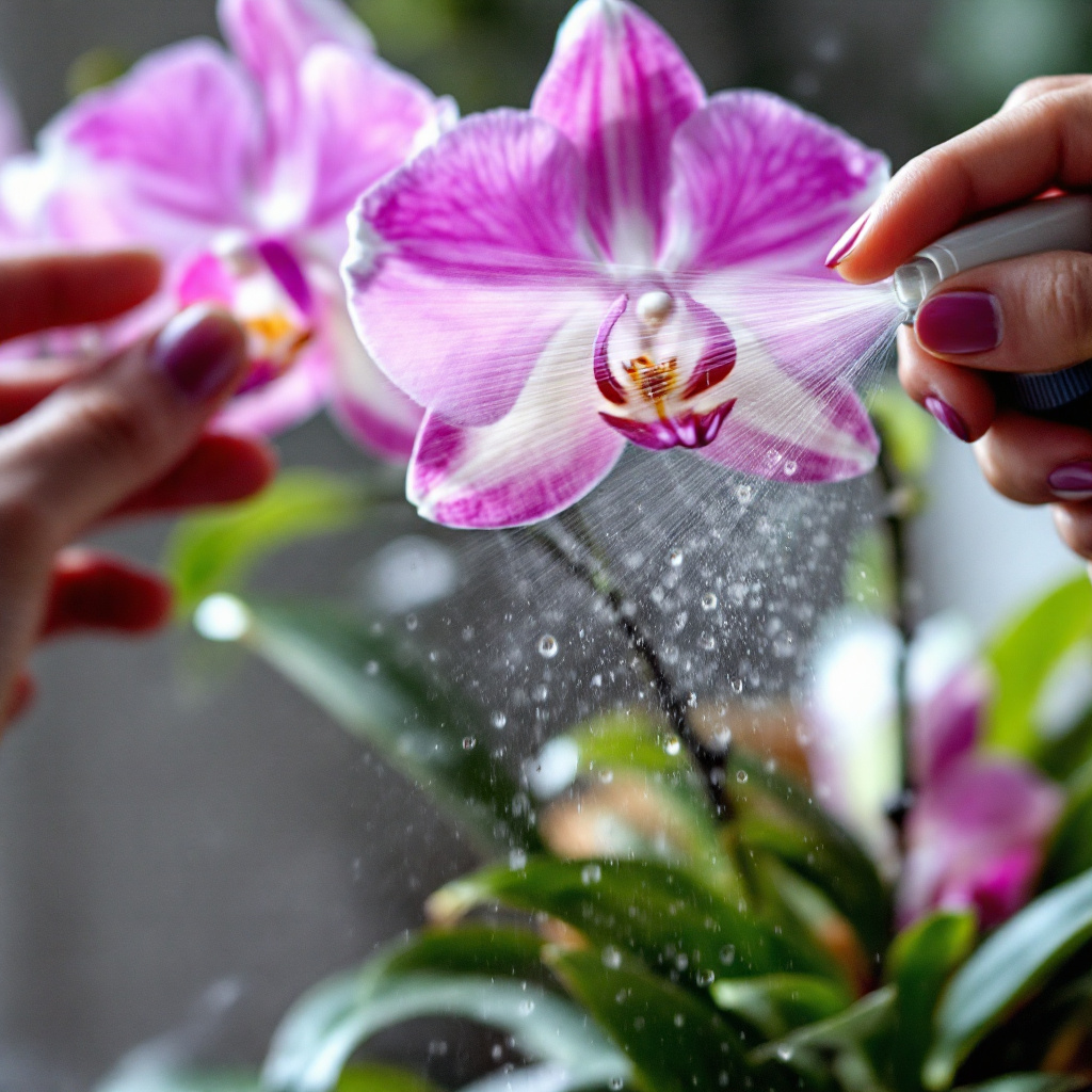 Misting Your Orchid Properly