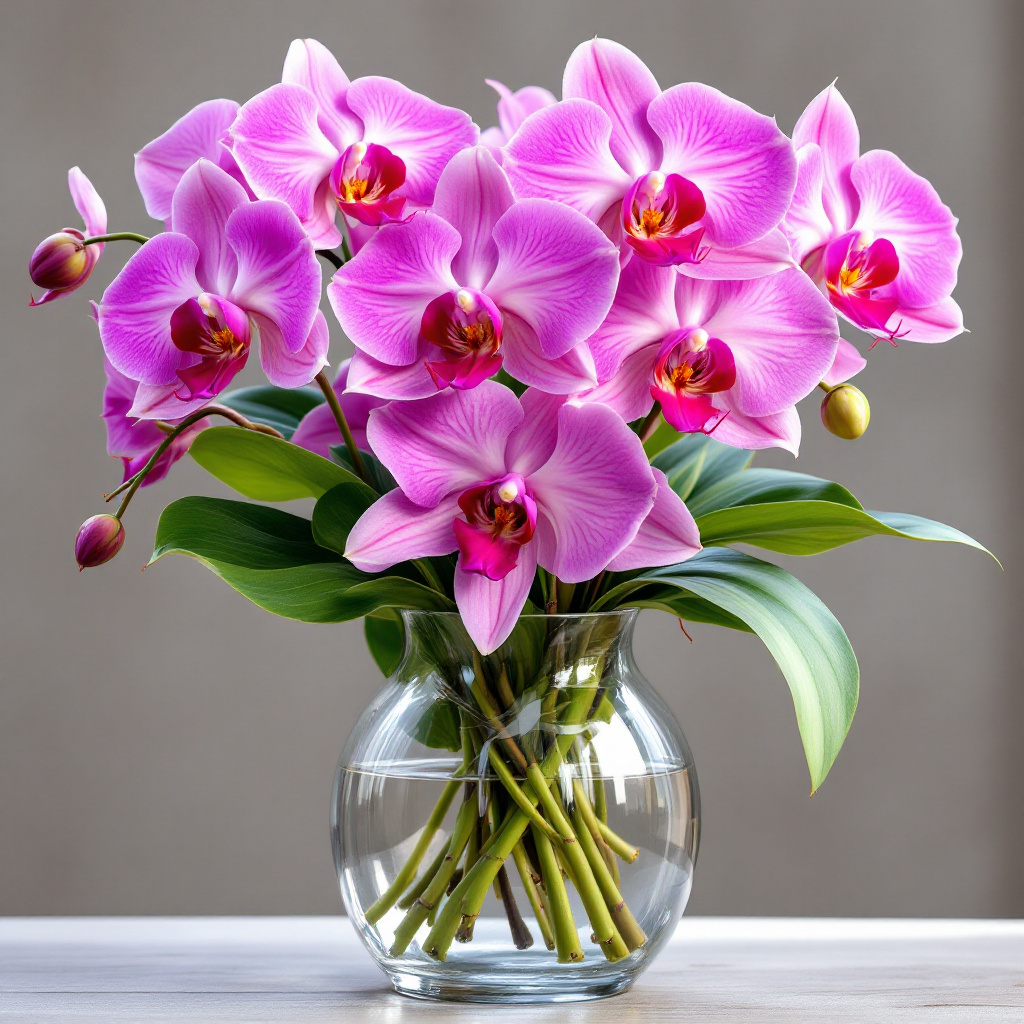 Mother’s Day orchid arrangement