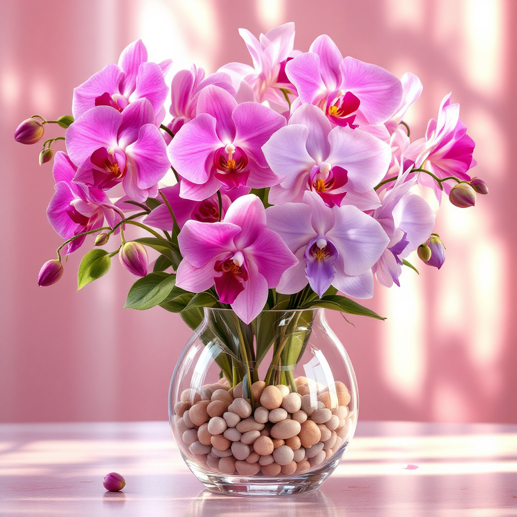 Mother’s Day orchid arrangement