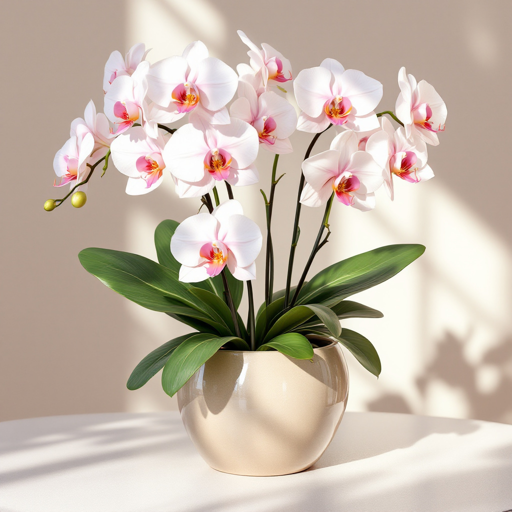 Mother’s Day orchid arrangement