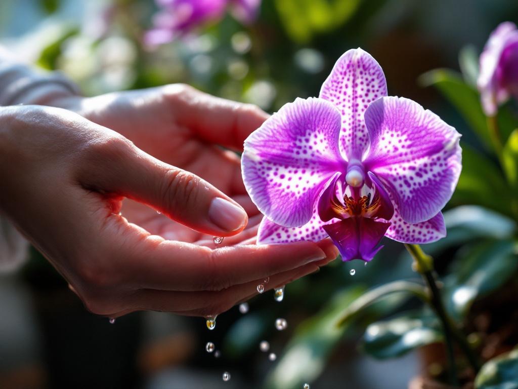 Watering Your Orchid