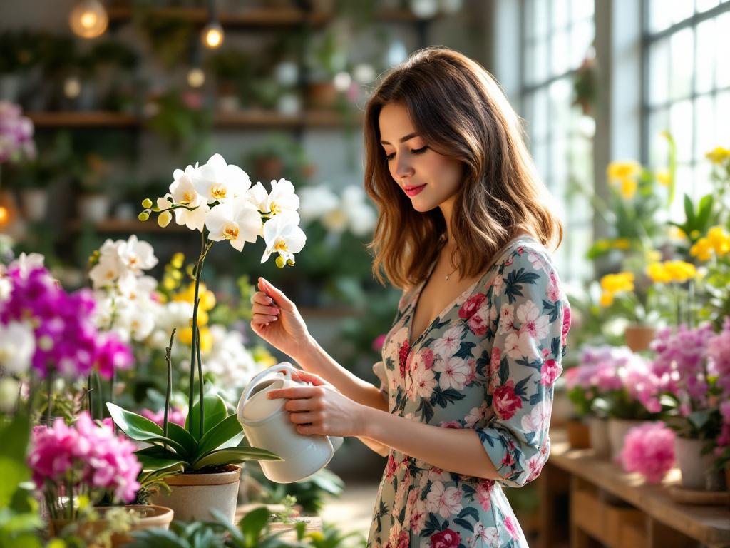 Watering Your Orchid