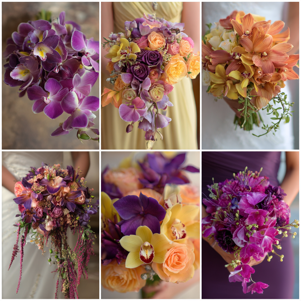 Orchids: The Perfect Choice for Bridal Bouquets