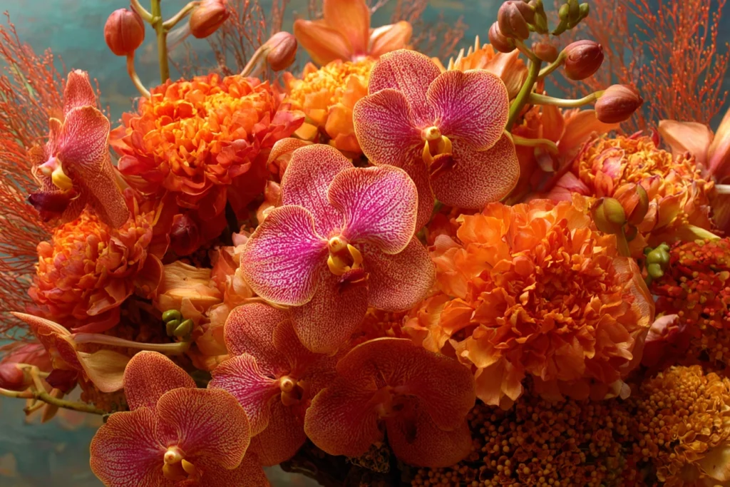 thanksgiving with Beautiful Orchids in Boca Raton