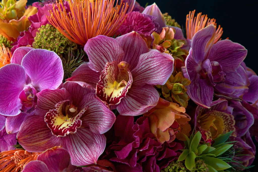 thanksgiving with Beautiful Orchids in Boca Raton