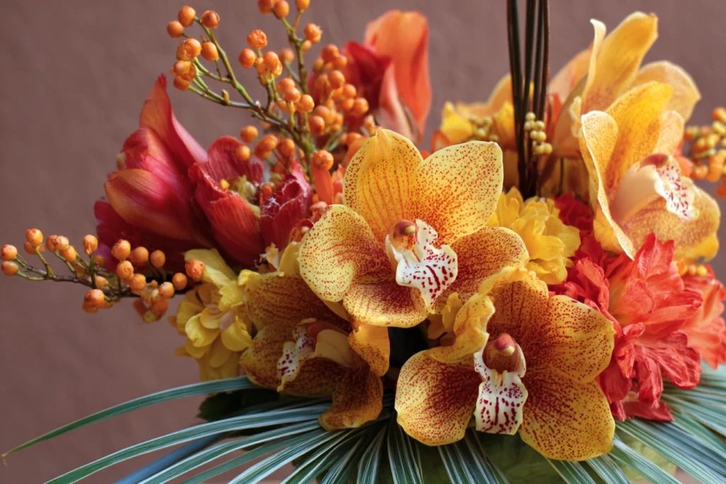 thanksgiving with Beautiful Orchids in Boca Raton