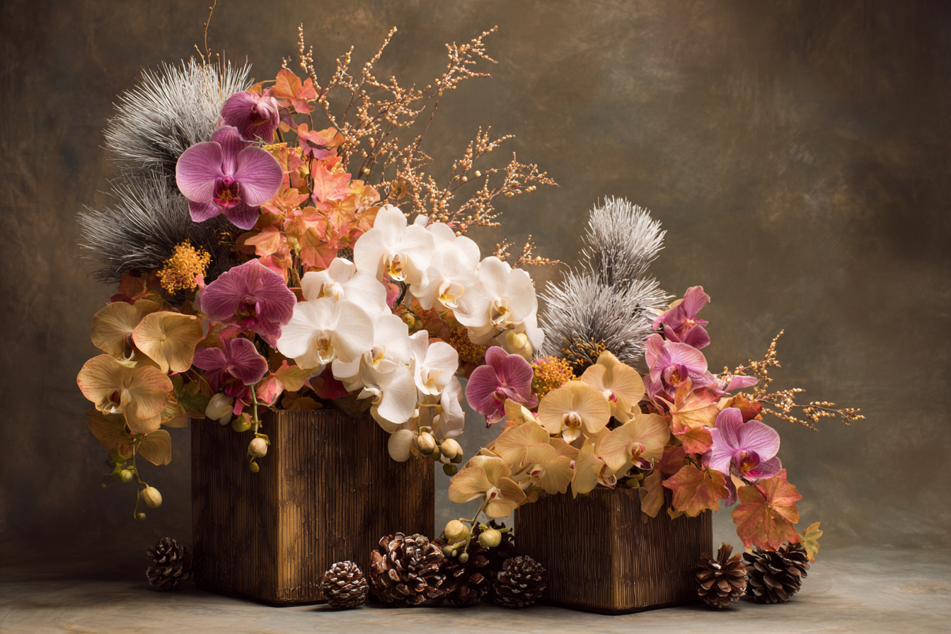 thanksgiving_orchid_arrangements