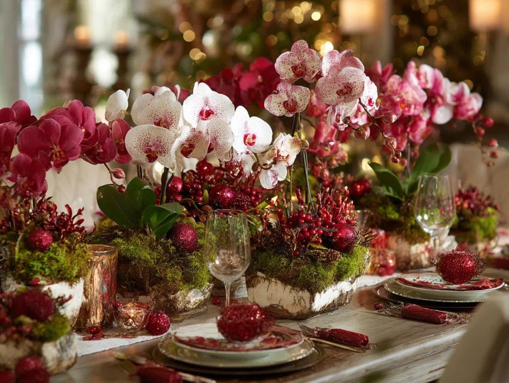 Why Choose Orchids for Your Christmas Centerpiece