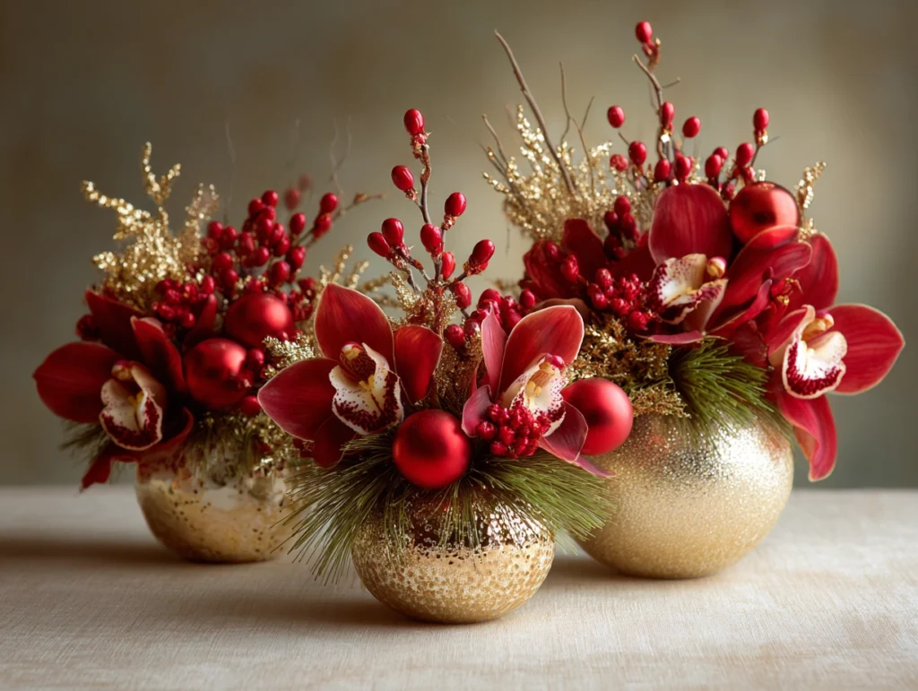 Why Choose Orchids for Your Christmas Centerpiece
